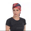 Werbeartikel 100% Baumwolle Polyester Benutzerdefinierter Hals Mikrofaser Multifunktionsdruck Mode nahtlose Kopfbedeckungen Schlauchbandanas